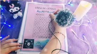 ✨Resolviendo sopa de letras ASMR CASERO [upl. by Laersi995]