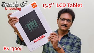 Xiaomi Mi LCD Tablet for only Rs 1300 Unboxing in Telugu [upl. by Juno689]