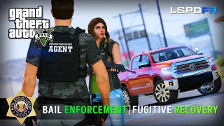 Bail Enforcement Agent  Bounty Hunting in the Blaine County  GTA5 LSPDFR [upl. by Ecyar]