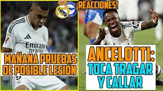 ANCELOTTI PREFIERE CALLAR Y TRAGAR CON LAS AMARILLAS POR PROTESTAR Y ‘EXPLICA EL PAPELÓN DE VALLEJO [upl. by Scrivens]