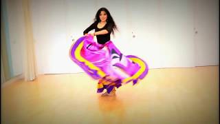 Russian Gypsy Dance workshop choreography by Saeeda [upl. by Abekam]