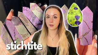 all about stichtite atlantisite crystal geology amp metaphysical properties [upl. by Aisaim192]