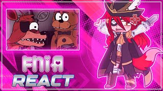 FNIA React to 5AM at Freddys The Prequel  🇲🇽🇺🇲🇧🇷  Gacha Club [upl. by Donaghue276]