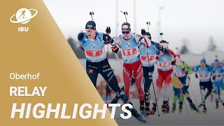 Oberhof 2023 Men Relay Highlights [upl. by Elicia]