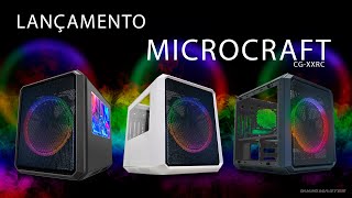 LANÇAMENTO GABINETES GAMER MICROCRAFT CG03RC I CG04RC I CG05RC KMEX I Gaming Master [upl. by Emmer217]