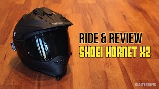 Ride amp Review  Shoei Hornet X2 [upl. by Oap208]