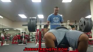 Julius Maddox 495 x 10 Reps on Bench Press [upl. by Atiniuq683]