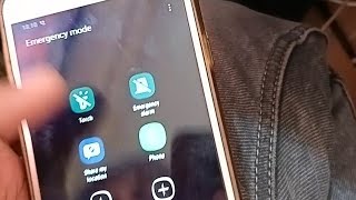 Emergency mode samsung shorts 👍🤑🤑glaxyj4  how to turn off emergency mode Samsung [upl. by Halda850]