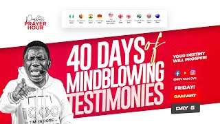 40DAYS OF MINDBLOWING TESTIMONIES  ONE MAJOR BREAKTHROUGH WITHIN 24 HOURS  PPH WITH RSODAY 1105 [upl. by Alac]