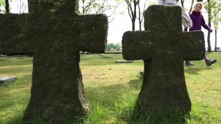 44 000 Germans are buried at Langemark Cemetery [upl. by Ecyar]