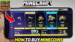 How To Buy Minecoins In Minecraft Pe [upl. by Aryas]