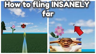 How to fling anything INSANELY far 🤯 [upl. by Namsu637]