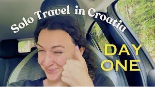 Solo Travel in Croatia Vlog Day 1 Zagreb to Plitvice Lakes [upl. by Sisile]