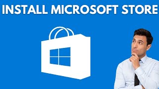 How to install Microsoft Store on Windows 10 Enterprise LTSC 17763 ver 1809 [upl. by Brendis]