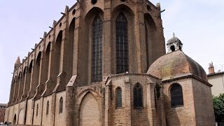 Couvent des Jacobins Toulouse MidiPyrénées France Europe [upl. by Icyac]