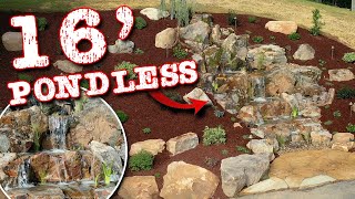 16 Pondless with AWESOME Falls Complete  Part 2 [upl. by Tem133]