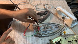 How to fix all problem solved electric iron step by step  electric iron not working urdu Hindi [upl. by Gide]