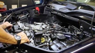 How To Remove And Install Mercedes Intake Manifold [upl. by Rillings]