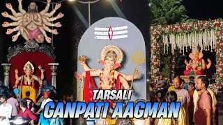 Vadodara Tarsali Ganpati 3️⃣ Aagman 2024 ganpatiaagman2023vadodara tarsali ganpati [upl. by Atela484]