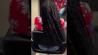 Box braids for the Win this summer boxbraids naturalhair [upl. by Edison933]