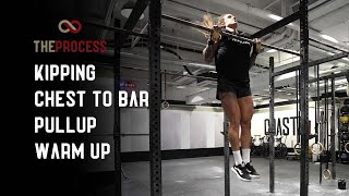 Kipping Chest To Bar Pullup Warm Up [upl. by Bough746]