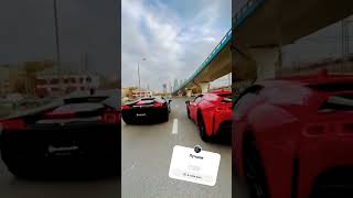 Феррари против Ламборгини shortvideo streetracing ferrari lomborghini shorts youtubeshorts [upl. by Adamik]