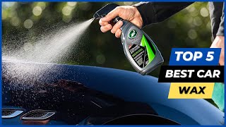 Top 5 best car wax in 2023 🔥 [upl. by Bent]