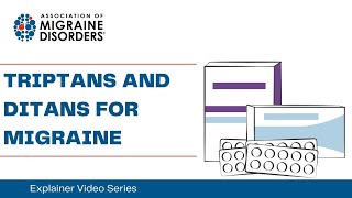 Triptans and Ditans for Migraine  Chapter 5 Episode 2  Explainer Video Series [upl. by Immac]