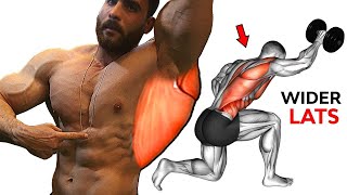 How to get a WIDER Lats FAST Back workout Fitness in Home [upl. by Cchaddie712]