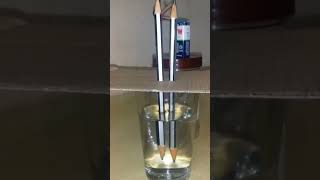 physics project class 10 electrolysis of waterby using pencil [upl. by Nahshunn]