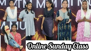 Online Sunday Class 133  sundayschool sundayclass sundayschoolstory story church [upl. by Tegirb201]