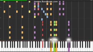 The Merry Go Round Broke Down Piano Tutorial Synthesia [upl. by Handbook133]