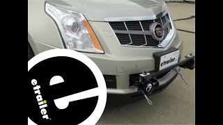 etrailer  Roadmaster Quick Disconnect Tow Bar Base Assembly Installation  2011 Cadillac SRX [upl. by Bleier]