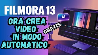 Come Creare Video Professionali con lIntelligenza Artificiale di Filmora 13 tutorial 2024 [upl. by Rees393]