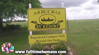 Arbuckle RV Resort Review  Full Time RV Travelers Review RV Parks [upl. by Ydnih]