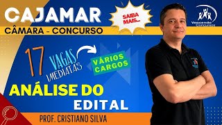 Concurso Câmara de Cajamar  Análise do Edital  Vários Cargos  17 Vagas Imediatas [upl. by Glynas]