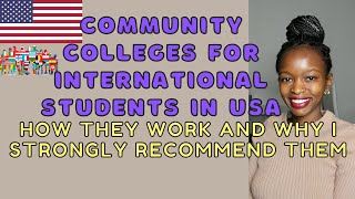 COMMUNITY COLLEGES IN THE US FOR INTERNATIONAL STUDENTS UNITED STATES COMMUNITY COLLEGES [upl. by Josee]