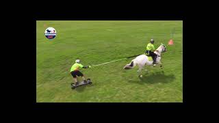 Burghley 24  Happy Little Accidents  Heat 1 Rotation 1  Horseboarding UK [upl. by Essirahc351]