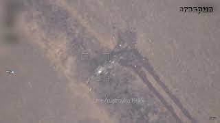 1034 Lancet drone damaged enemy MBT T64BV [upl. by Licec]