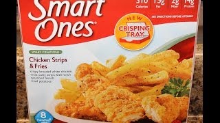 Smart Ones Chicken Strips amp Fries Food Review [upl. by Downes]