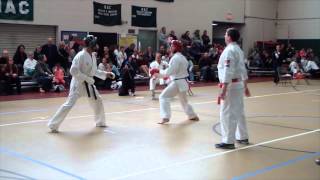 2014 International Isshin Ryu Karate Championships Kumite Highlights [upl. by Wohlert]