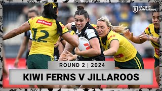 Pacific Championships 2024  New Zealand Kiwi Ferns v Australian Jillaroos  Full Match Replay [upl. by Anselm]