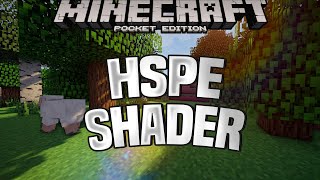 HSPE SHADER  BEST MCPE SHADERS FOR 116115114 [upl. by Rammus]