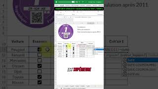 Tu roules écolo  excel exceltips pourtoi critair ecologie [upl. by Candace]