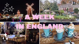 UK VLOG 🇬🇧 the Cotswolds Birmingham christmas market afternoon tea [upl. by Sheba]