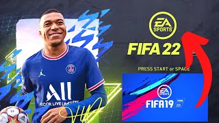 How to Update FIFA 19 to FIFA 22ALL IN ONE FOR ABSOLUTE BEGINNERKITSFACESBANNERSBALLSSQUAD [upl. by Teria]