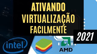 COMO ATIVAR A VIRTUALIZAÇÃO NO PC FACILMENTE  Tutoriais e News [upl. by Reich]