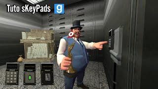 ACCÈS AUTORISÉ 📟    Tuto sKyepad Gmod [upl. by Gettings]