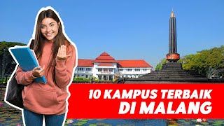 INILAH 10 UNIVERSITAS TERBAIK DAN TERFAVORIT DI KOTA MALANG 2022 [upl. by Mosenthal]