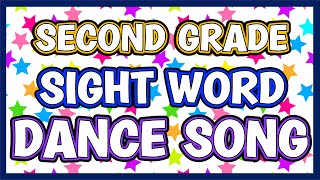 Second Grade Sight Words Dance Song  Complete List [upl. by Ettennej]